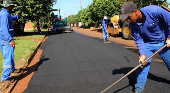 Reinaldo cumpre compromisso e autoriza asfalto no distrito de Águas de Miranda