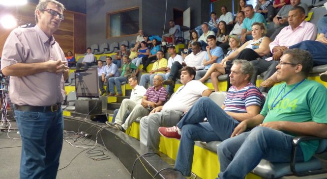 Balanço: RTVE reúne funcionários, destaca planejamento do governador Reinaldo e projeta 2016 melhor