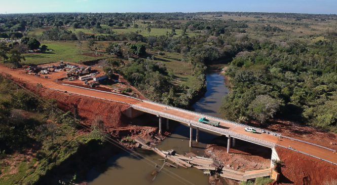 Ponte em substituição a que desabou em Guia Lopes é símbolo de integração de uma região hoje isolada