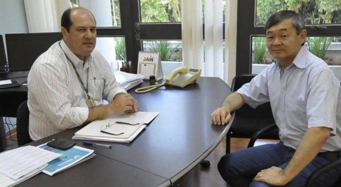 Prefeito de Bodoquena se reúne com diretor da Agraer para discutir políticas de agricultura familiar