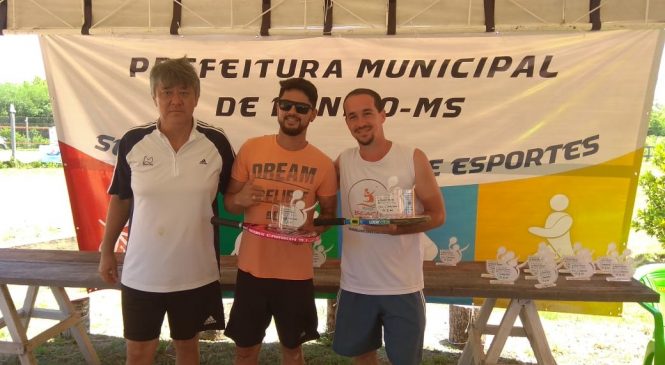 Atleta de Três Lagoas conquista segunda colocação em campeonato estadual de Beach Tennis