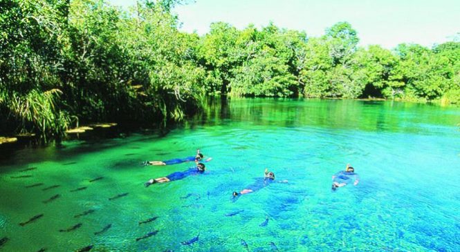 Professora da UFMS realiza pesquisa para saber a importância da água no turismo de Bonito