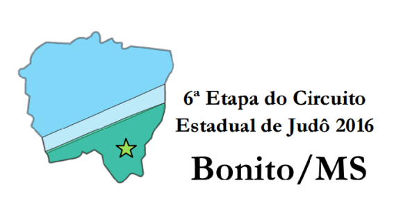 Começa nesta sexta-feira a 6ª etapa do Circuito Estadual de Judô em Bonito