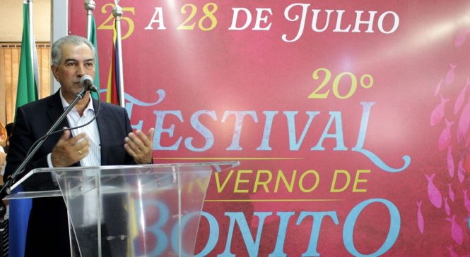 Festival de Bonito deixou de ser da música para ser multicultural, destaca Reinaldo Azambuja