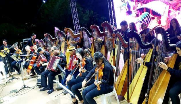 Com orquestra de harpas, muita música e dança, 3º Festival Cultural do Chamamé foi destaque em público e negócios