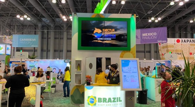 Bonito é um dos destinos âncoras do Brasil na maior feira de viagens das Américas