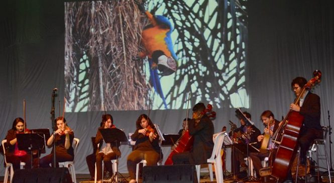 Orquestra Jovem do Pantanal encanta público na abertura do Festival de Bonito